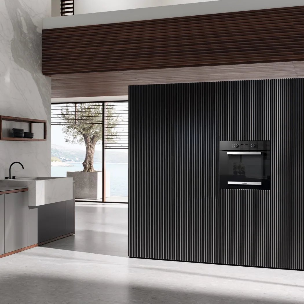 Miele H 2465 fekete sütő